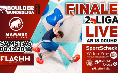 Livestream – Finale Boulder Bundesliga 2018